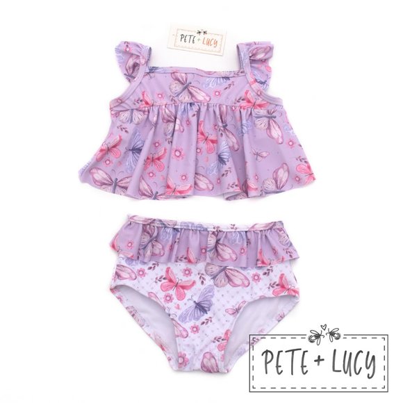 Lilac Butterflies 2 pc. Swim